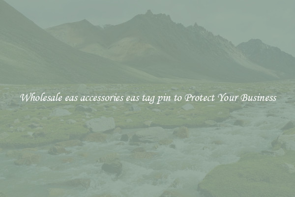 Wholesale eas accessories eas tag pin to Protect Your Business