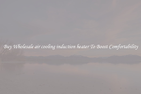 Buy Wholesale air cooling induction heater To Boost Comfortability