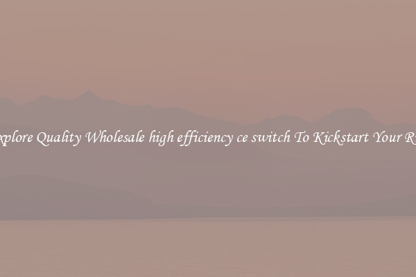 Explore Quality Wholesale high efficiency ce switch To Kickstart Your Ride