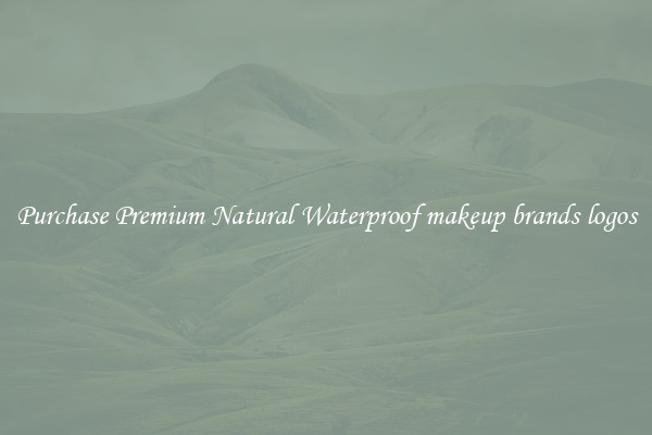 Purchase Premium Natural Waterproof makeup brands logos