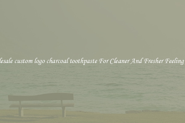 Wholesale custom logo charcoal toothpaste For Cleaner And Fresher Feeling Teeth