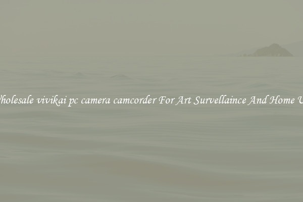 Wholesale vivikai pc camera camcorder For Art Survellaince And Home Use