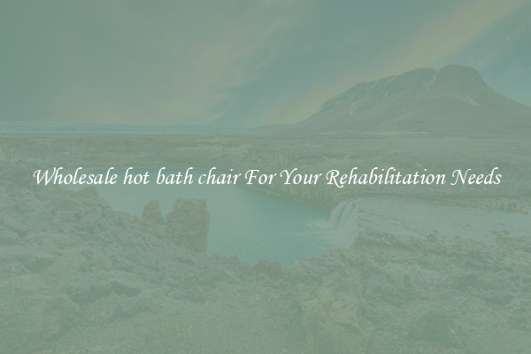 Wholesale hot bath chair For Your Rehabilitation Needs