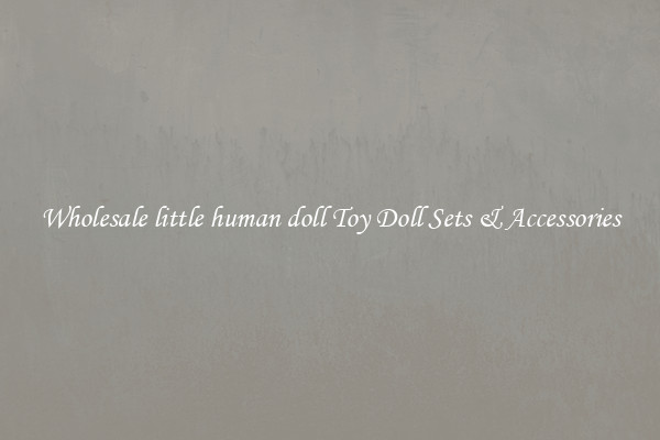 Wholesale little human doll Toy Doll Sets & Accessories