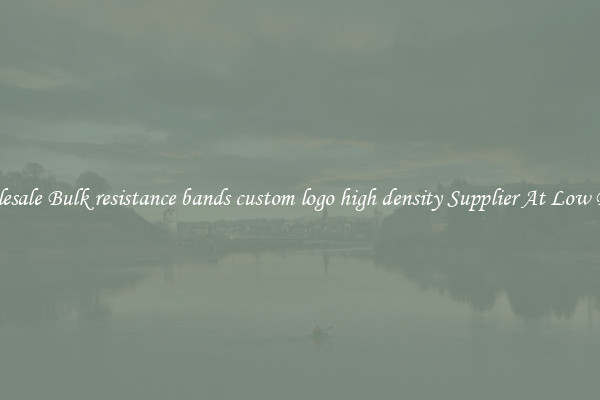 Wholesale Bulk resistance bands custom logo high density Supplier At Low Prices