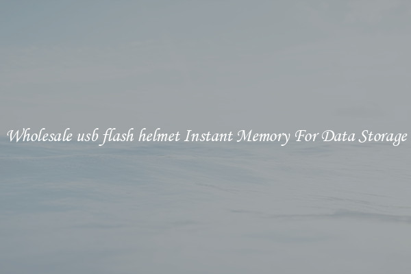 Wholesale usb flash helmet Instant Memory For Data Storage