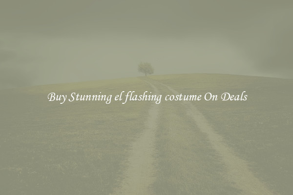 Buy Stunning el flashing costume On Deals